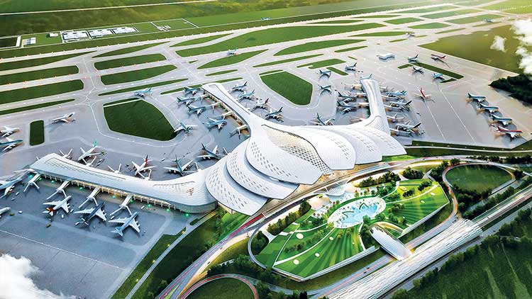 Sân bay quốc tế Long Thành có quy mô đứng thứ 6 trên thế giới với tổng vốn đầu tư 16 tỷ đồng